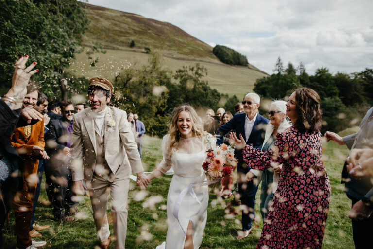 The Edale Gathering Wedding & Clover London Dress