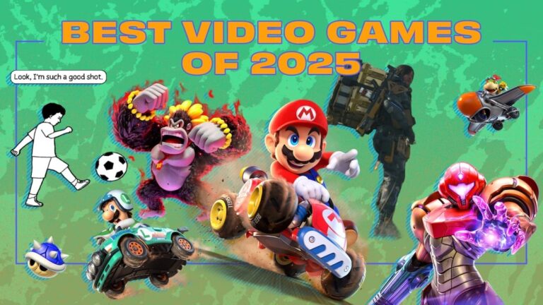 The greatest video video games of 2025