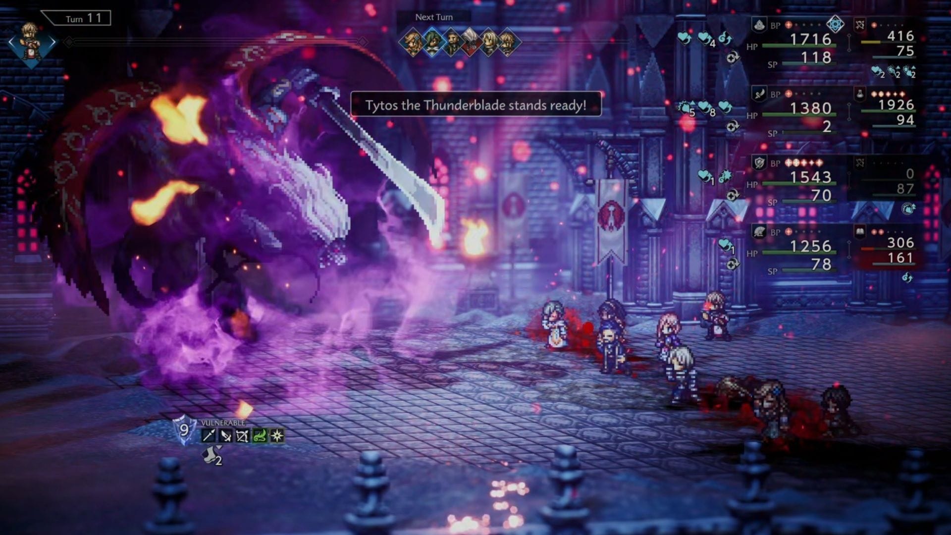 Wail of the Thunderblade is potentially devastating (Image via Square Enix)