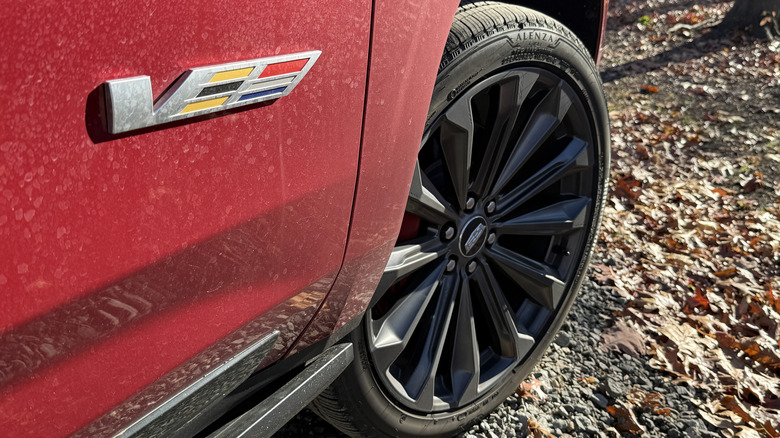 2026 Cadillac Escalade-V badge