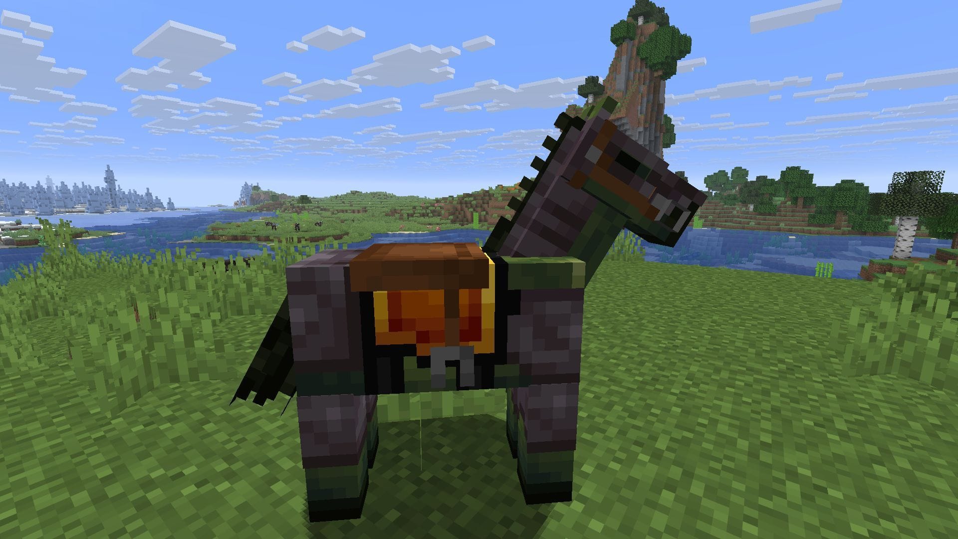 Download the Minecraft Bedrock 1.21.131 update from the game library (Image via Sportskeeda Gaming || Mojang Studios)