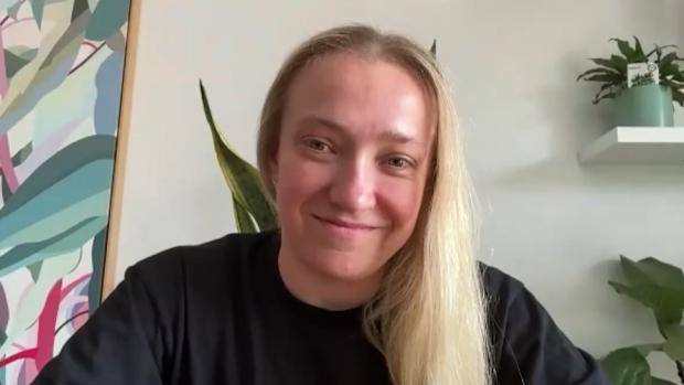 Sara Collins at home in Melbourne.