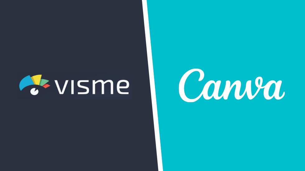 Visme and Canva
