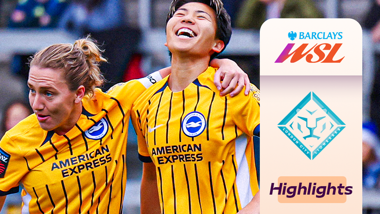 London City Lionesses vs Brighton vertical highlights