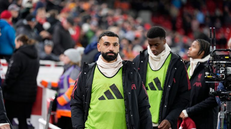 Jamie Carragher believes Salah's omission could be a sign that Liverpool are moving away from the forward