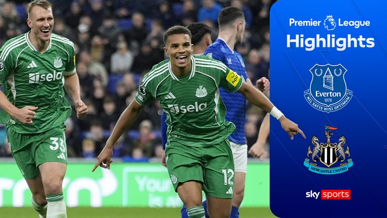 Everton 1-4 Newcastle | Premier League highlights