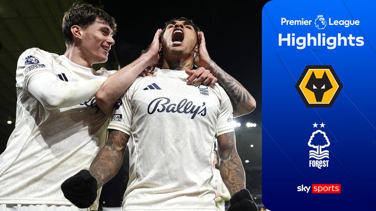 Highlights of the Premier League match between Wolves and Nottm Forest.