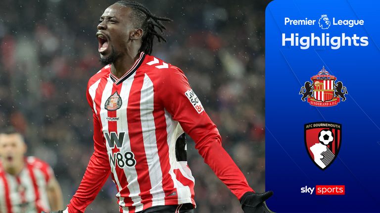 Sunderland 3-2 Bournemouth | Premier League highlights