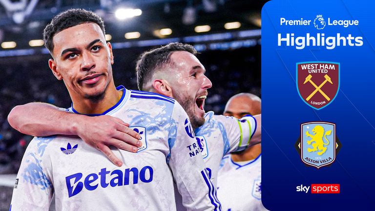 West Ham vs Aston Villa highlights