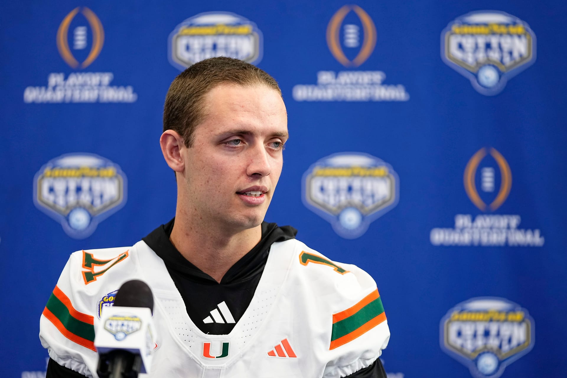 Miami QB Carson Beck - Source: Imagn