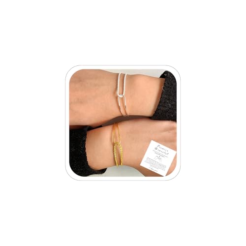 Gold & Silver Matching Bracelets