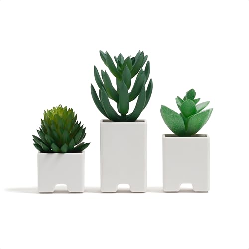 Faux Succulent Cable Organizers