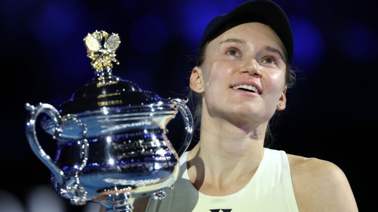 Australian Open: Elena Rybakina defeats world No 1 Aryna Sabalenka to win maiden title in Melbourne