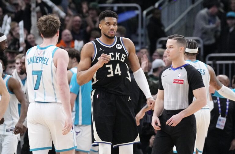 Deadspin | NBA roundup: Giannis Antetokounmpo units 30-10-5 mark in Bucks’ win