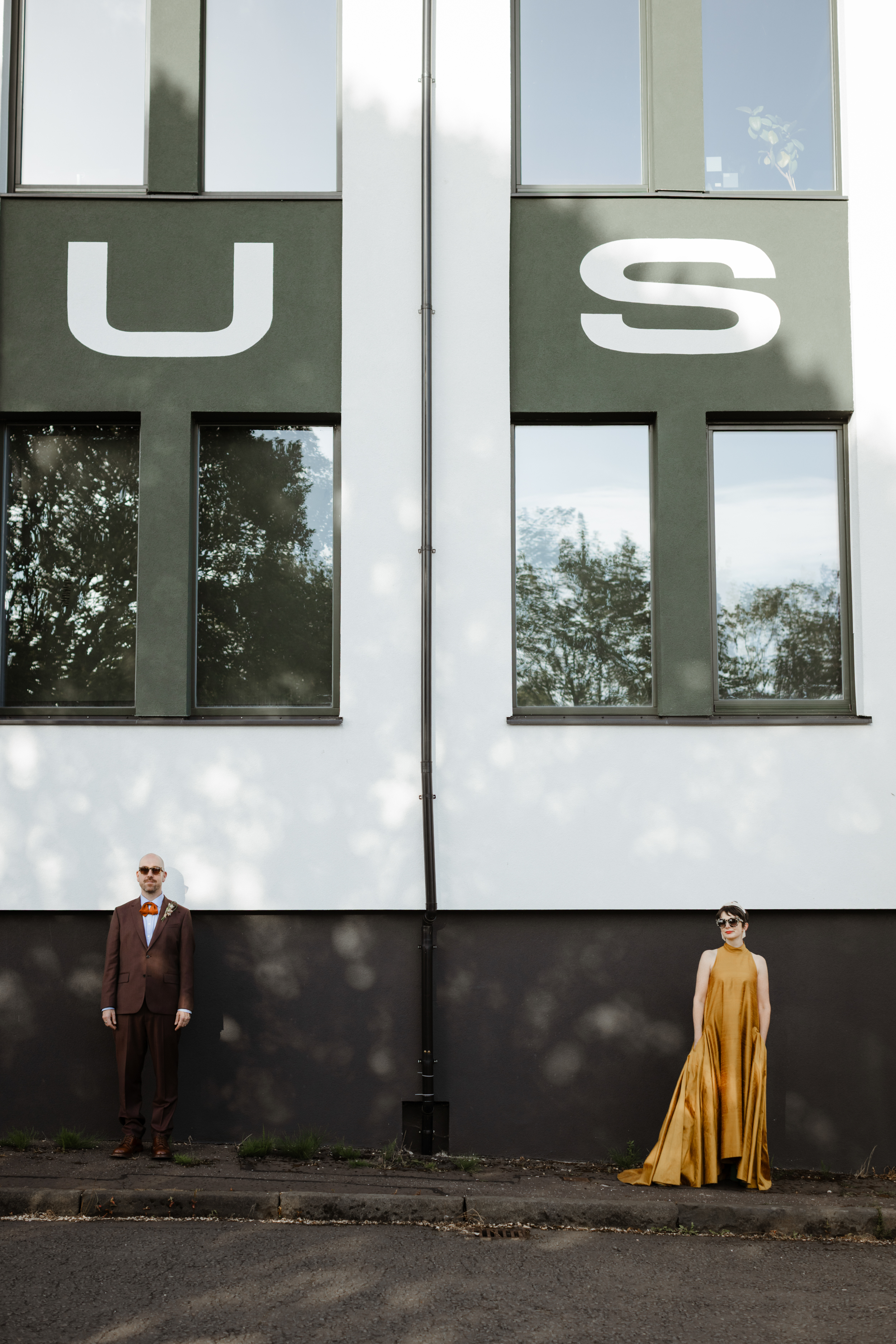 Glasgow Wedding Yellow Dress Caro Weiss Photography 166
