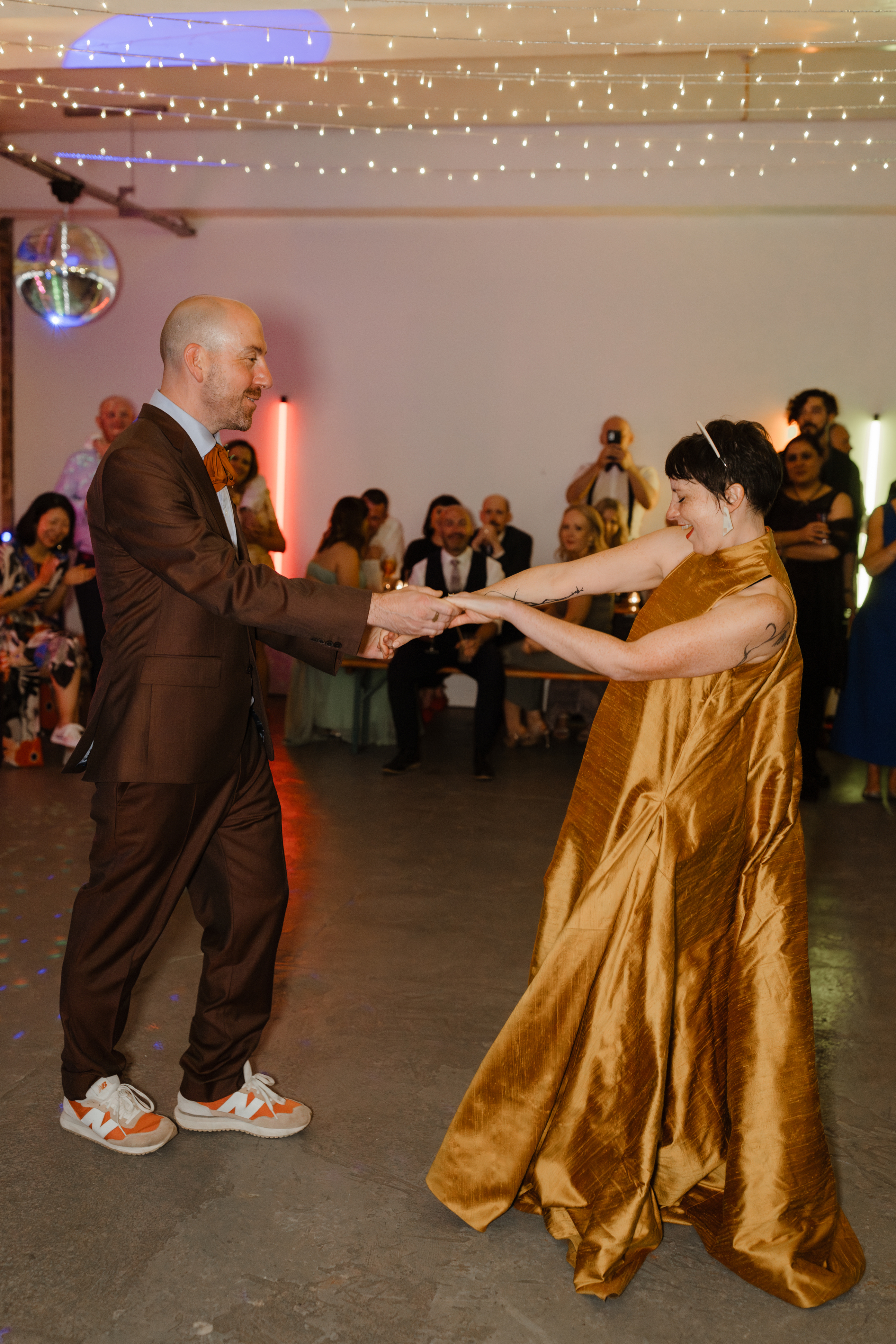 Glasgow Wedding Yellow Dress Caro Weiss Photography 179