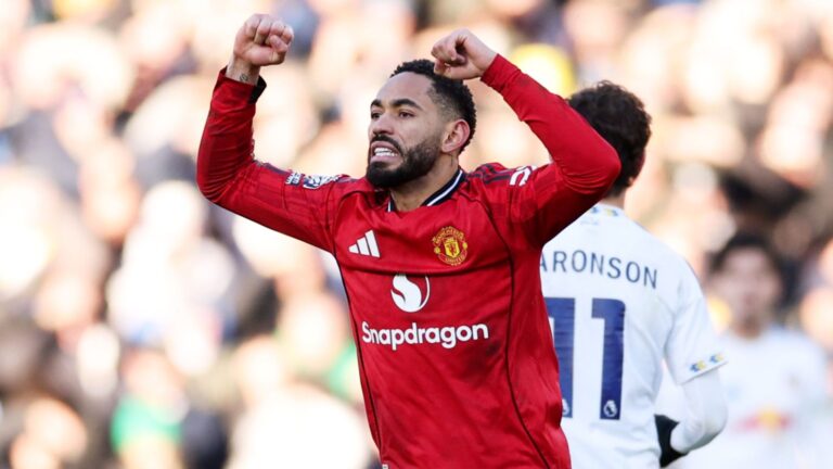 Leeds 1-1 Man Utd: Matheus Cunha cancels out Brenden Aaronson strike however Ruben Amorim’s facet held once more
