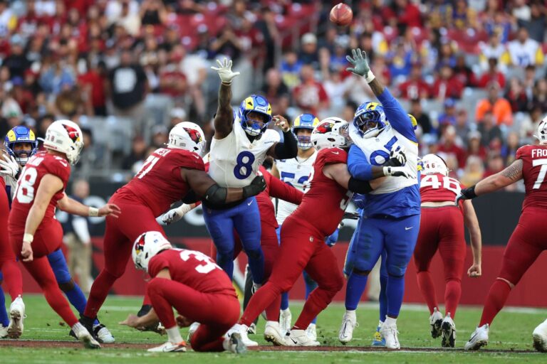 Los Angeles Rams vs. Arizona Cardinals projected beginning lineup and depth chart for Week 18 | 2025 NFL season