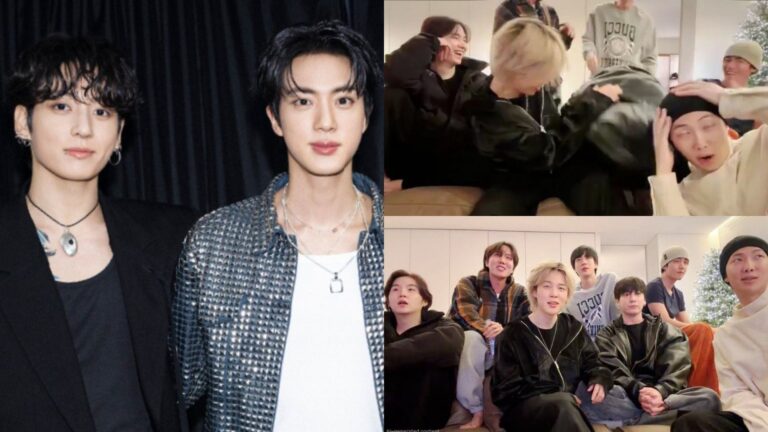 “Not a laughing matter”: Fans divided after BTS’ Jin playfully tosses Jungkook onto couch throughout New Year’s eve dwell
