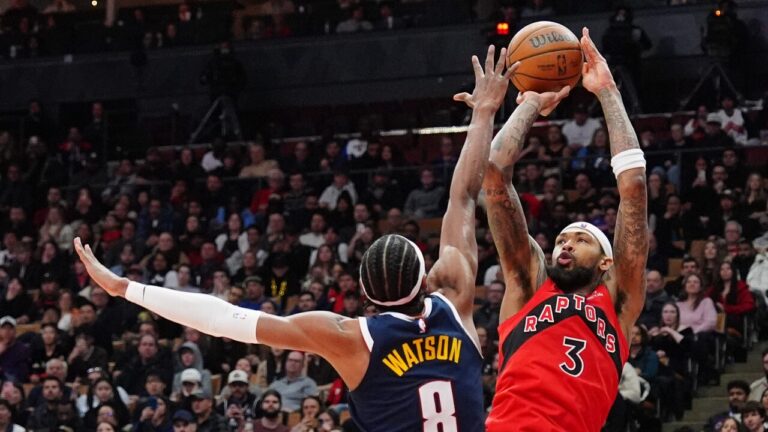 Raptors’ newest comeback bid falls brief towards Jokic-less Nuggets