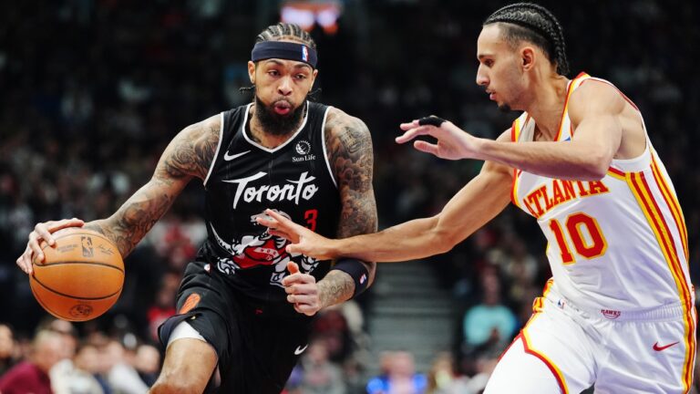 Raptors benefit from short-handed Hawks to start out 2026 with win