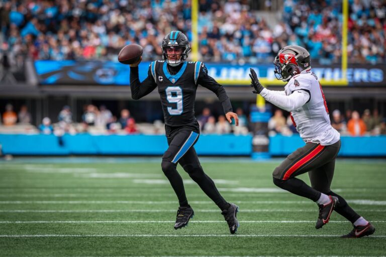 Tampa Bay Buccaneers vs. Carolina Panthers projected beginning lineup and depth chart for Week 18 | 2025 NFL season