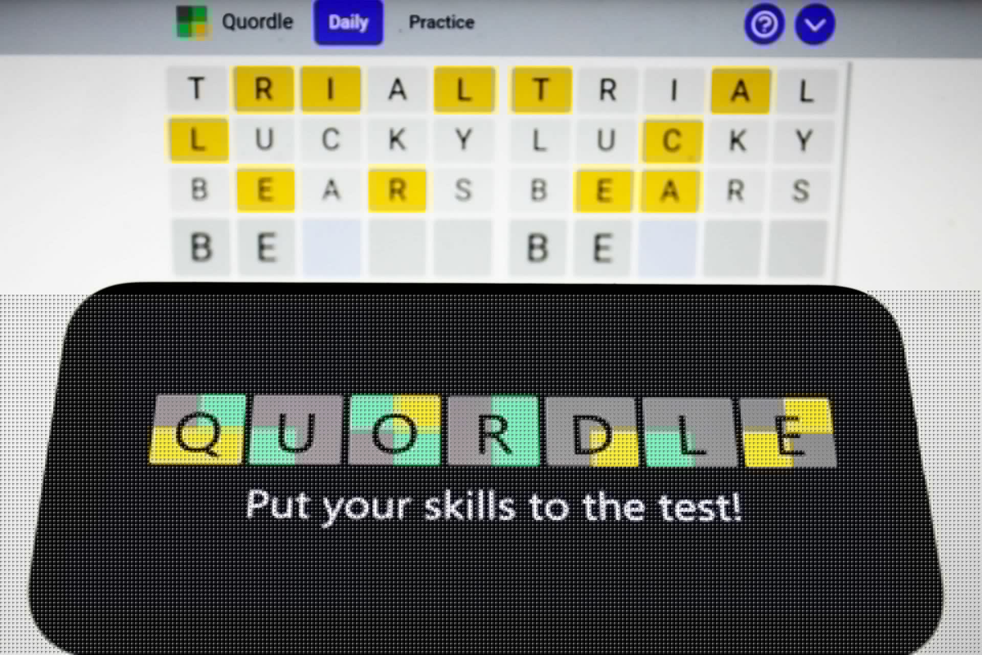 Today’s Quordle Answers and Hints for January 01, 2026