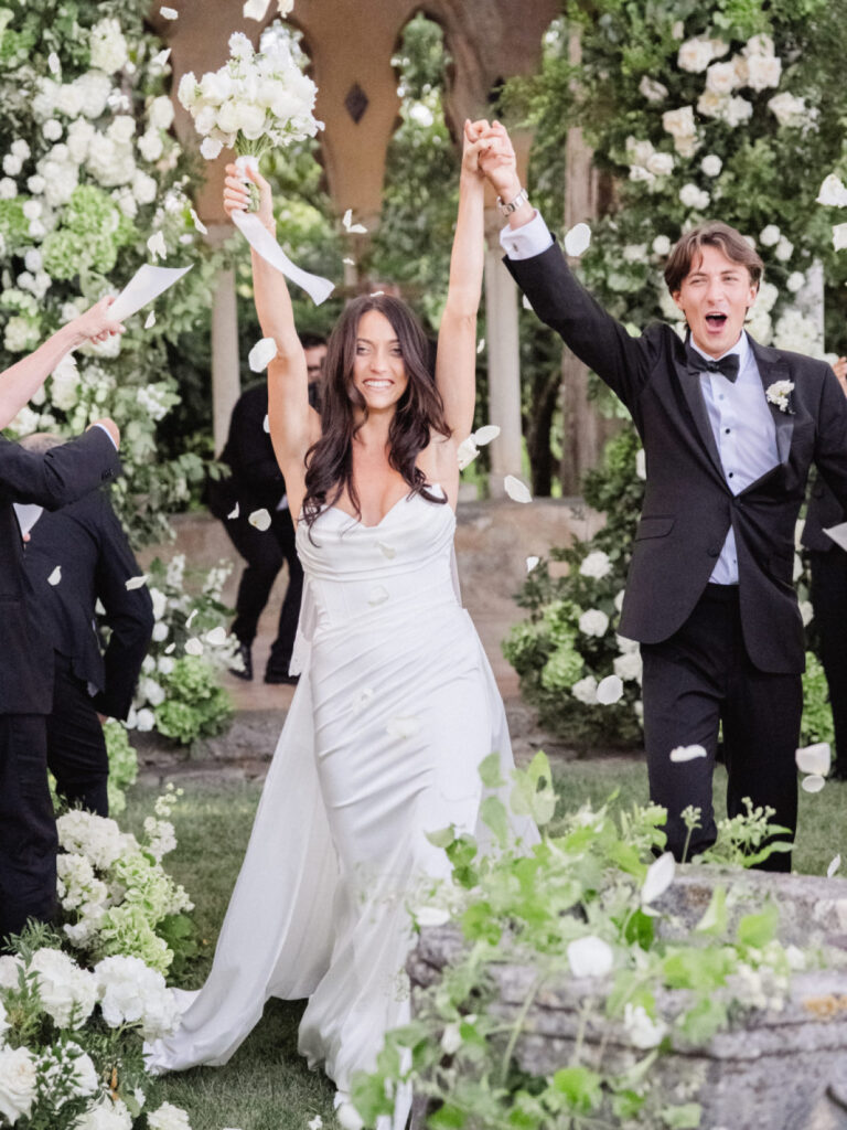 A Candlelit Garden Wedding at Villa Cimbrone Inspired by Italian Architecture and Amalfi Coast Views