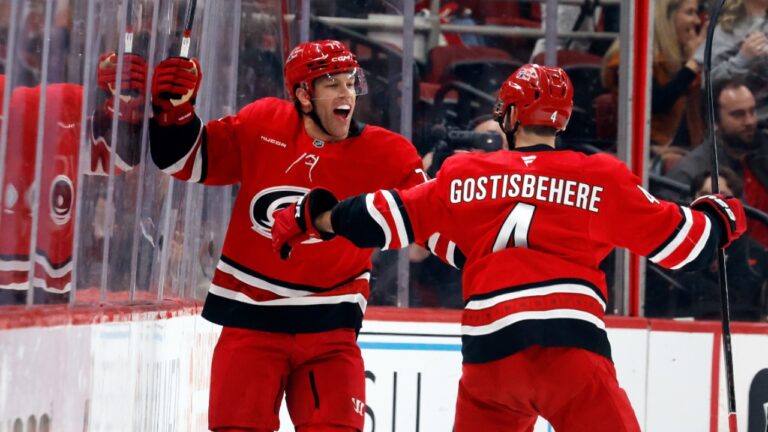 NHL Roundup: Hurricanes beat Red Wings for fifth straight win