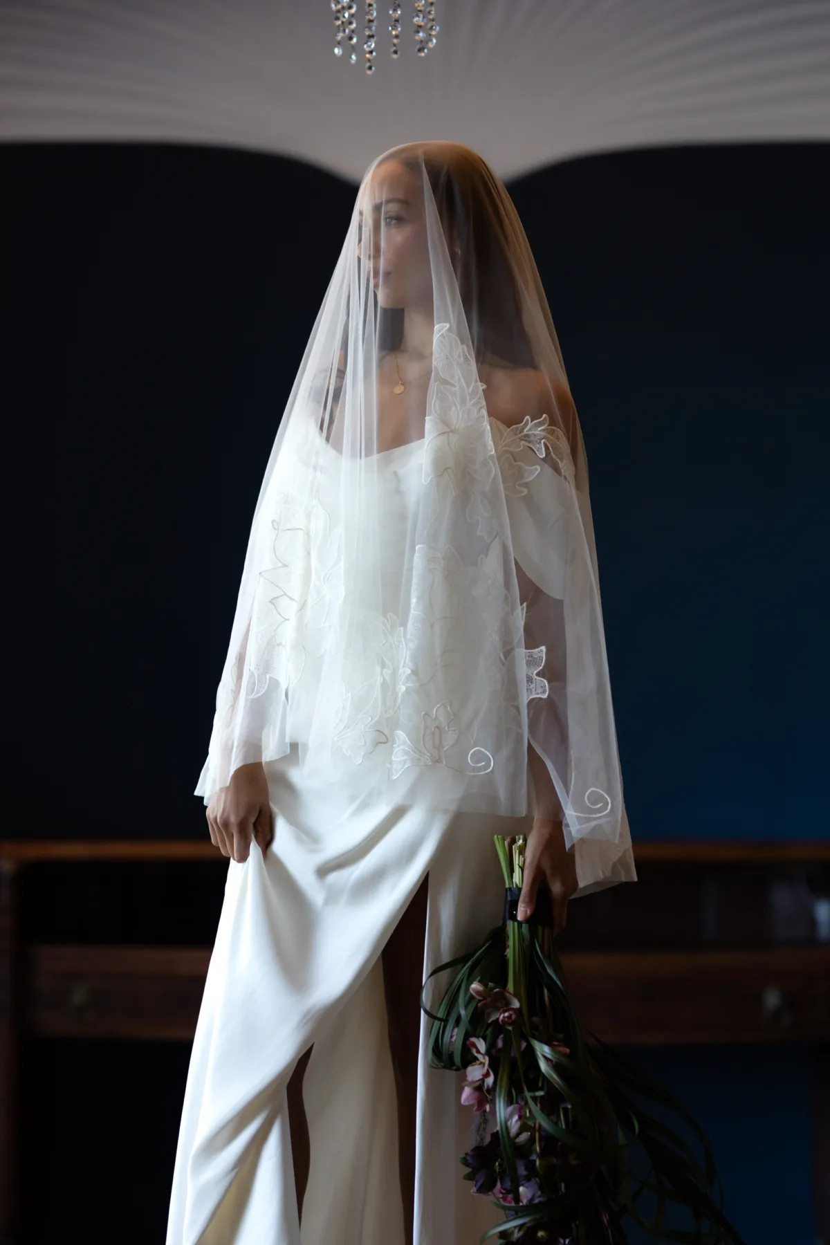 Rebecca Anne Designs embroidered wedding veils 51 1