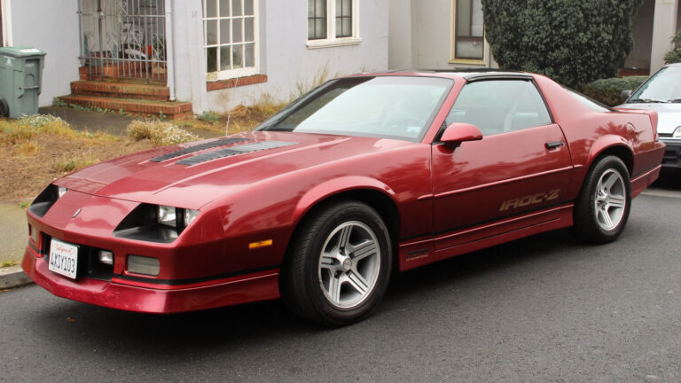 The Chevy Camaro IROC-Z Is An Absolute Icon Of The ’80s: Here is Why – Jalopnik