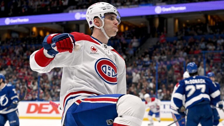 Canadiens pocket book: Slafkovsky eyes revenge on scoresheet, Gallagher may debut