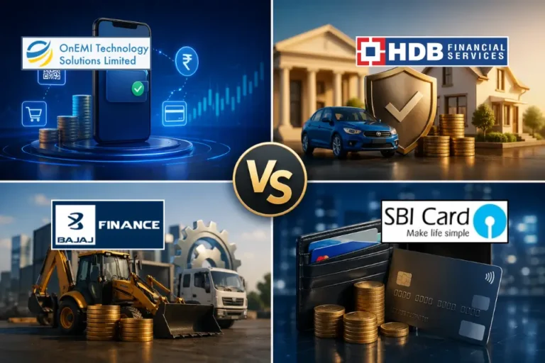 OnEMI Vs Bajaj Finance Vs Chola Fin Vs HDB Financial Vs SBI Cards