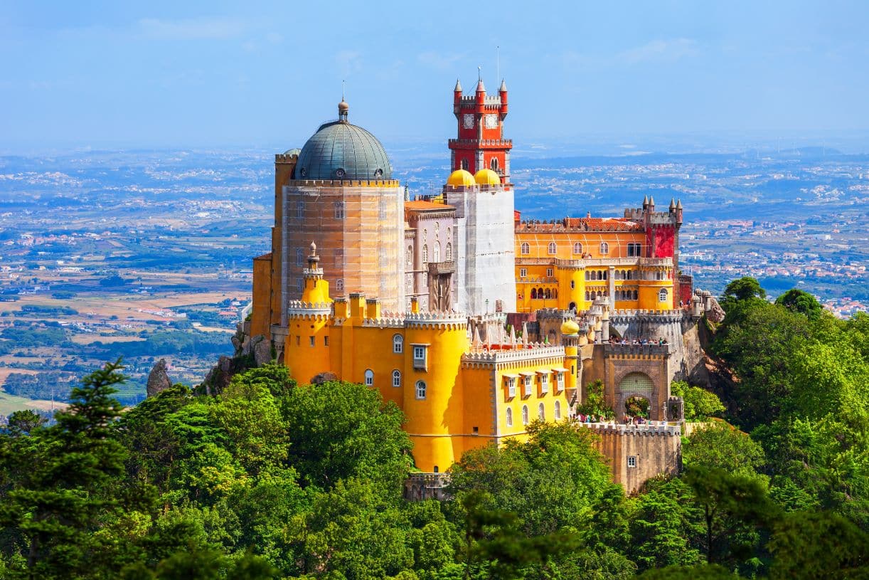 Colorful Pena Palace Portugal