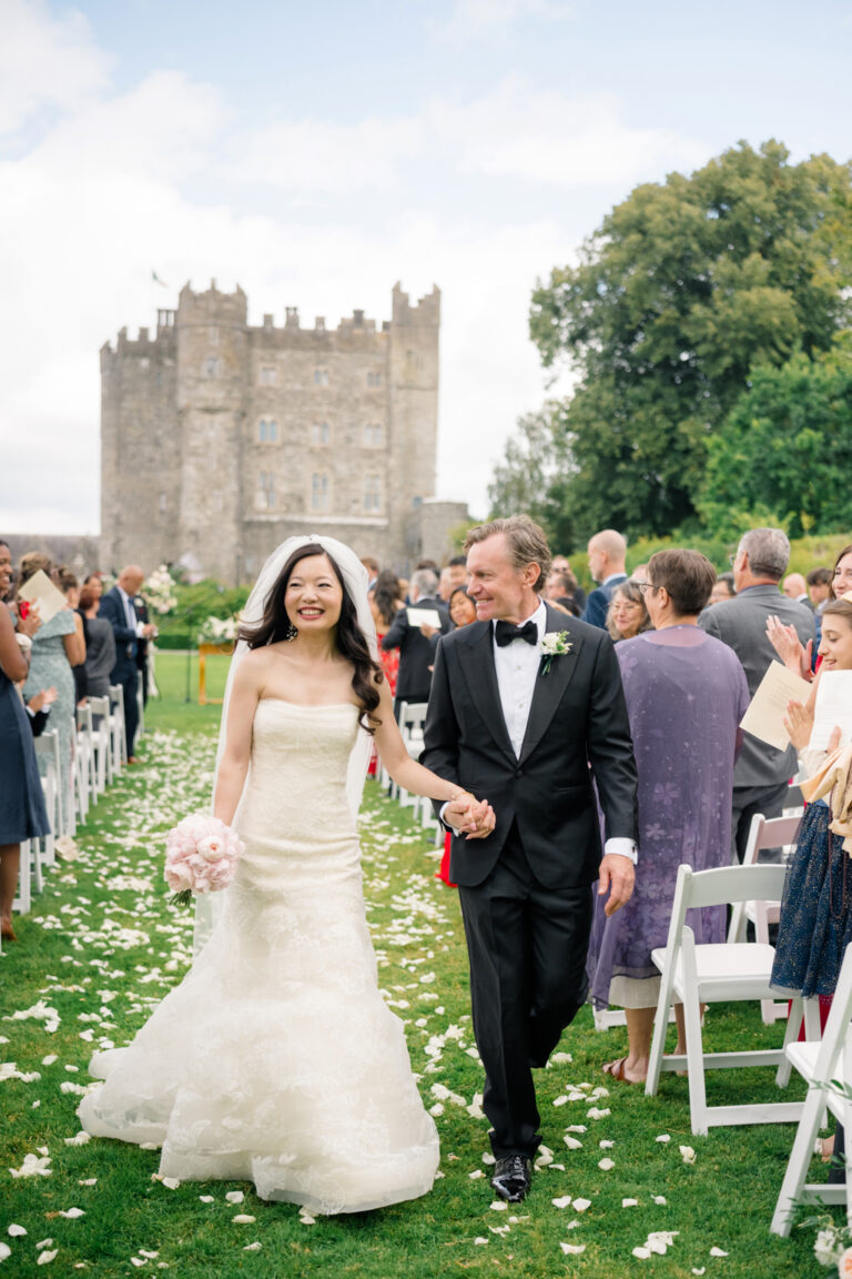 This Summer Kilkea Castle Wedding is Pure Fairytale Goals