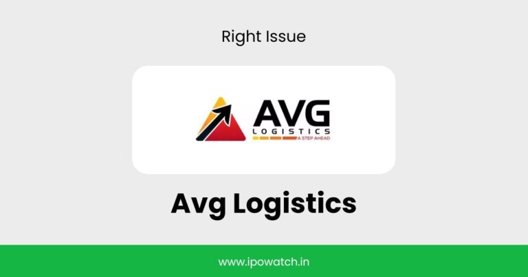 Avg Logistics Rights Issue 2026 Date, Price, Allotment, Ratio – IPO Watch