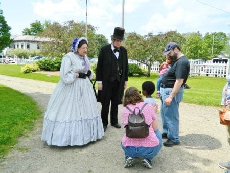 Abraham Lincoln and Mary Todd Lincoln with Family