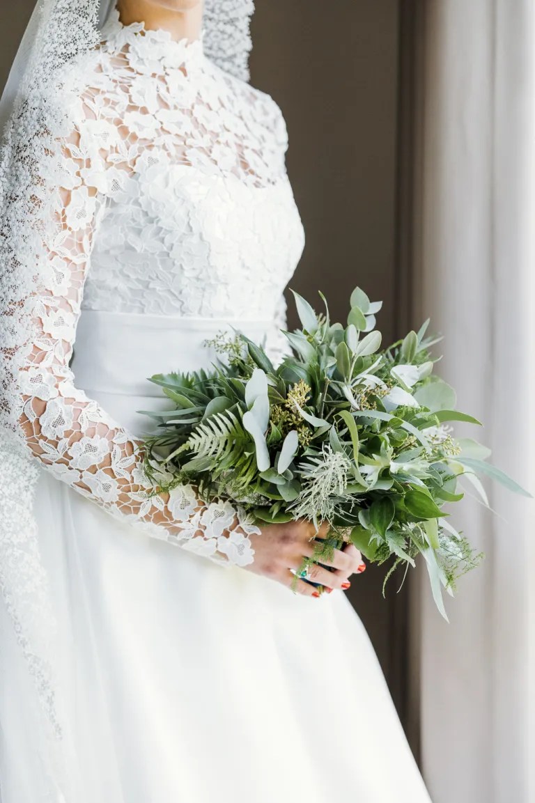 Fierce Foliage: 13 Gorgeous Greenery Bridal Bouquets
