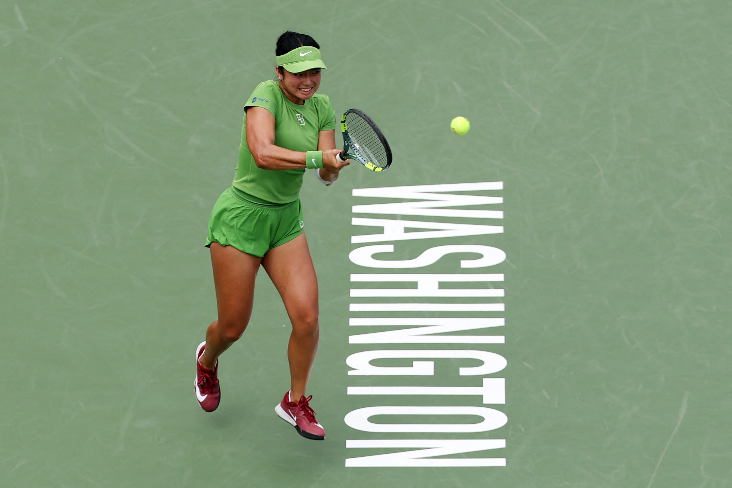 Alex Eala Mubadala Citi DC Open Alexandra Eala Qinwen Zheng Leylah Fernandez 
