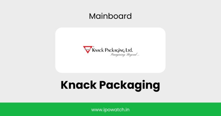 Knack Packaging IPO Subscription Status – IPO Watch