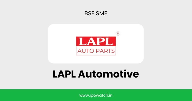 LAPL Automotive IPO GMP, Grey Market Premium Today – IPO Watch