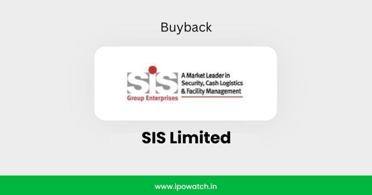 SIS Buyback 2026 Record Date, Price & Ratio Details – IPO Watch