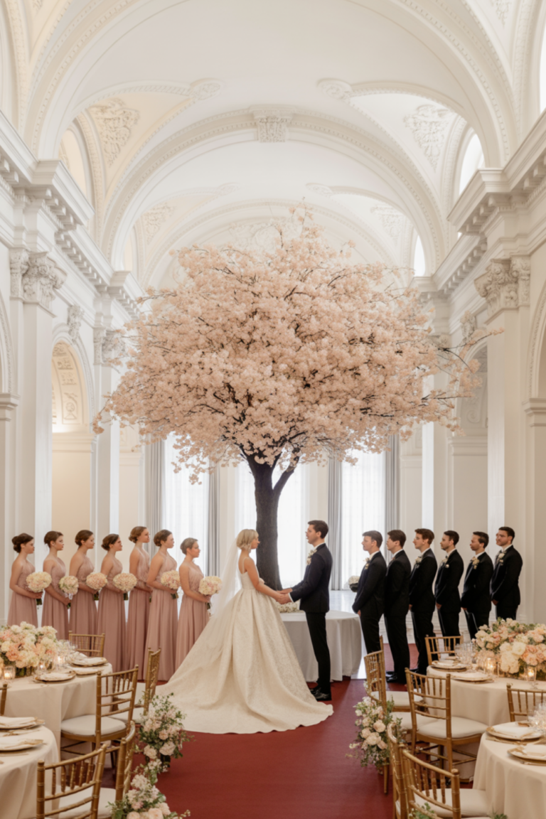 11 Stunning Ways to Use Artificial Trees in Wedding Decor – Love & Lavender