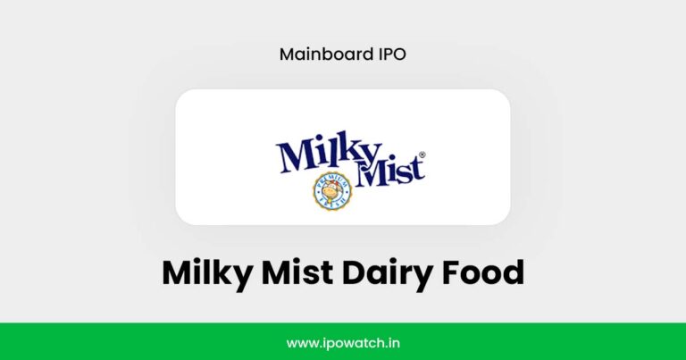 Milky Mist IPO GMP, Grey Market Premium Today – IPO Watch