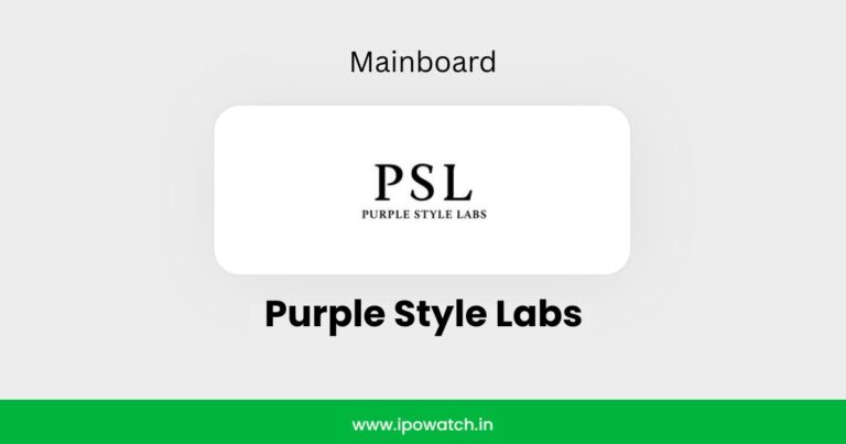 Purple Style Labs IPO Subscription Status – IPO Watch