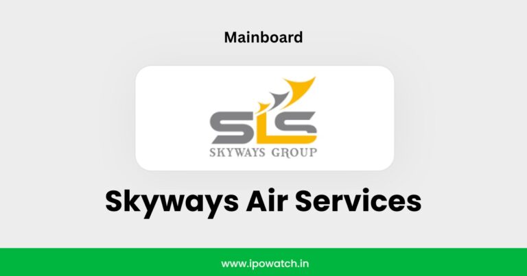Skyways Air Services IPO Listing – IPO Watch