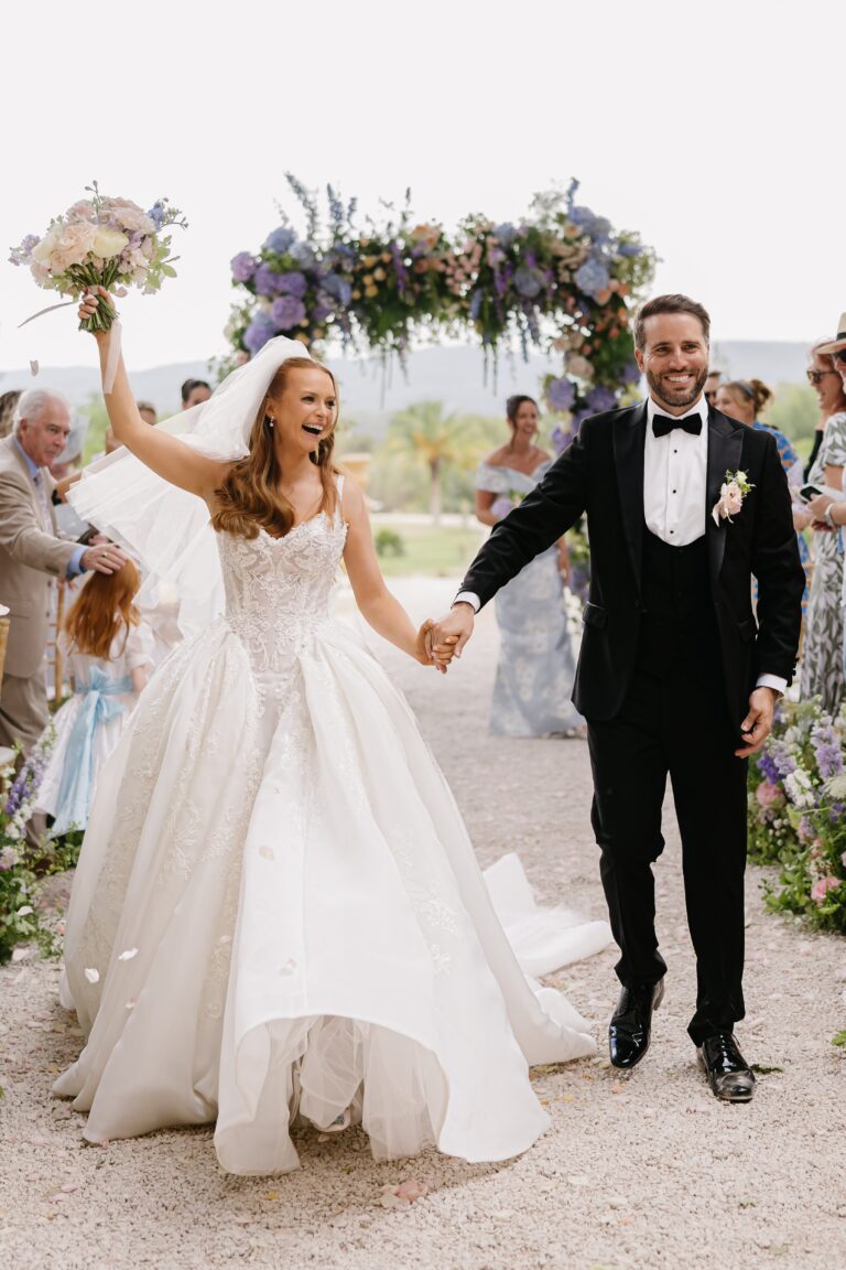 Aoife Walsh’s & Hubby Ben’s Fairytale Wedding in Provence | OneFabDay.com