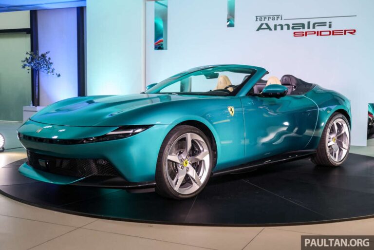 Ferrari Amalfi Spider makes ASEAN debut in Kuala Lumpur – 640 PS/760 Nm V8 2+2 soft-top, over RM3 mil – A-Z Eventz