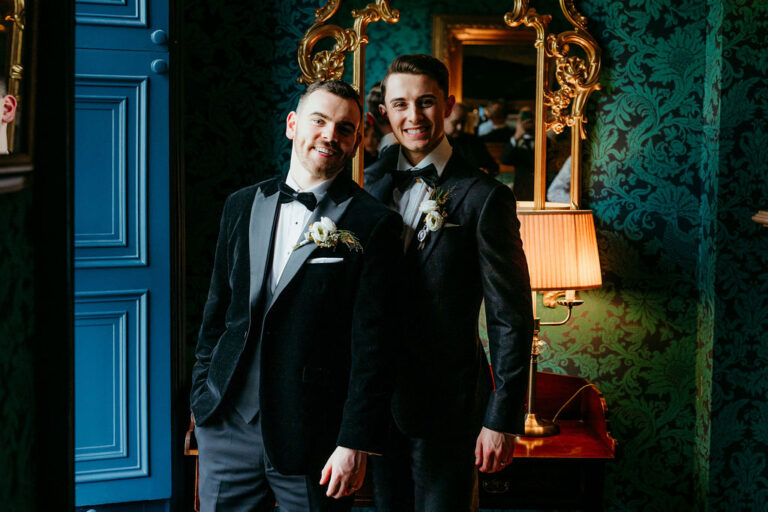 Lukas and Carl’s Theatrical Boyne Hill House Wedding