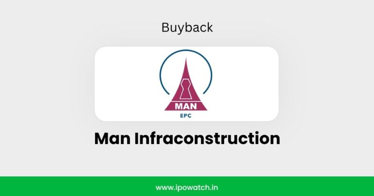 Man Infraconstruction Buyback 2026 Record Date, Price & Ratio Details – IPO Watch
